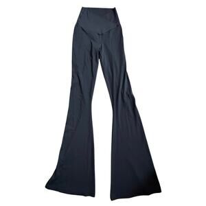 Offline by Aerie Hi-Rise Flare Leggings, Crossover Waist, Women's Size XS, Black